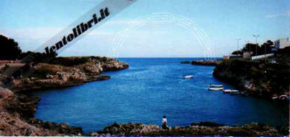 Immagine di Porto Badisco, Otranto. Cartolina Progetto d'arte contemporanea INITINERE